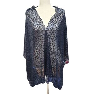 NWT Joan Rivers Sequins scarf shoulder cover wrapped cape evening party elegant